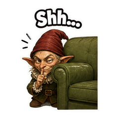 AI Rumpelstiltskin Tip Toein Jordans sticker 3