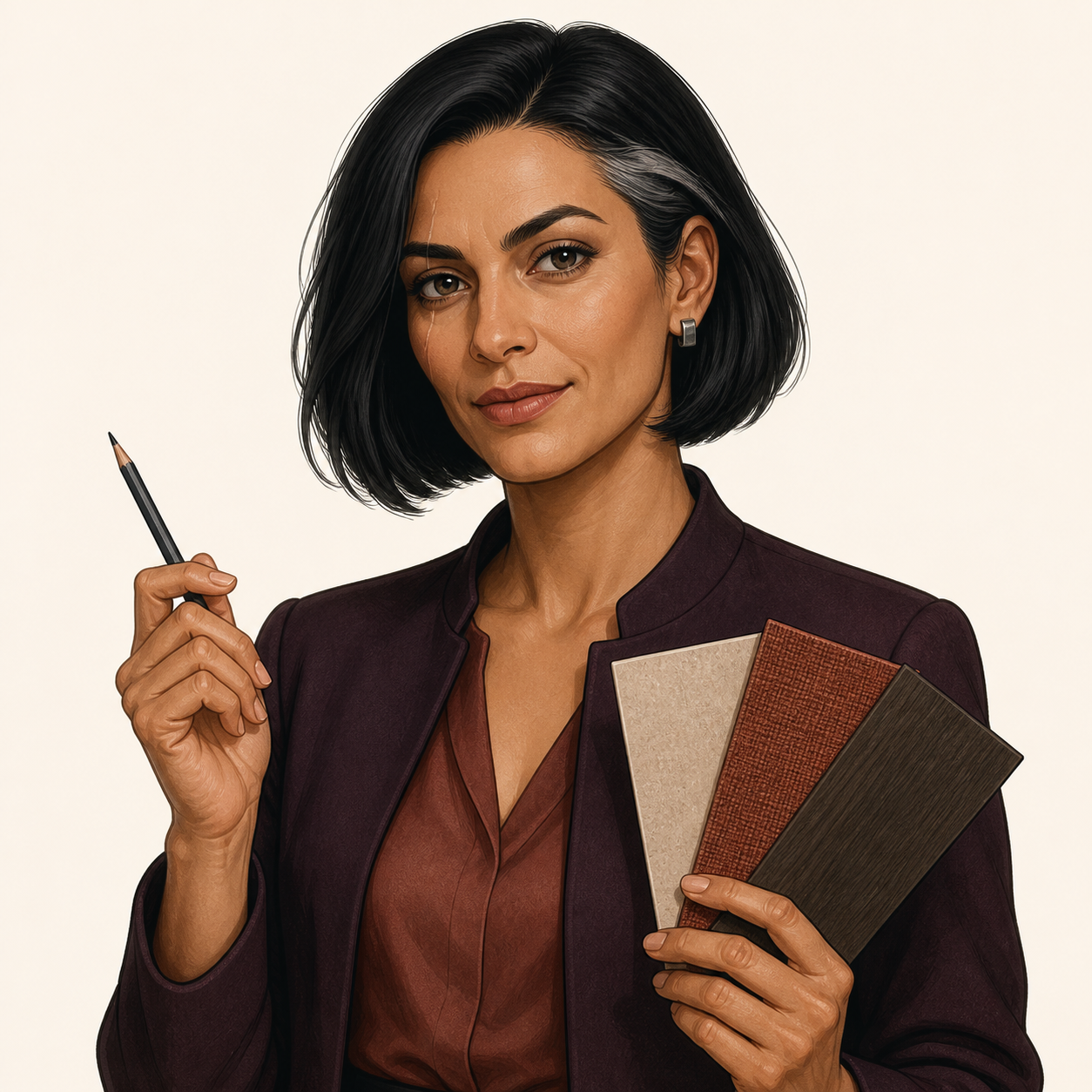 Inez Chooses the Materials character image