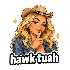 Hawk Tuah Meme Reaction Pack sticker 1
