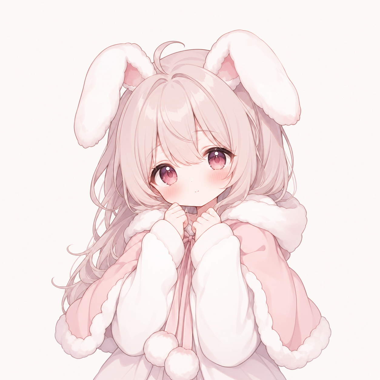 软耳兔少女角色图