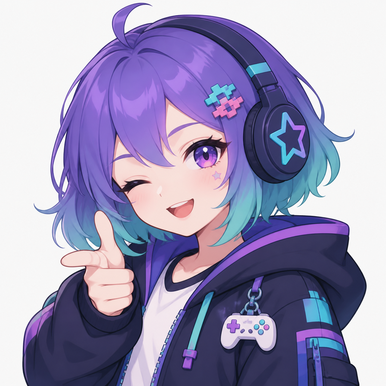 电波少女角色图