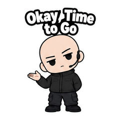 You Need to Leave Sticker Pack sticker 2