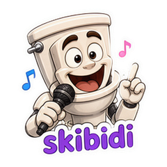 Skibidi Toilet Cartoon Sticker Pack #1