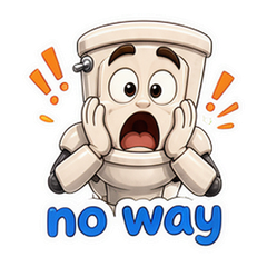 Skibidi Toilet Cartoon Sticker Pack #2
