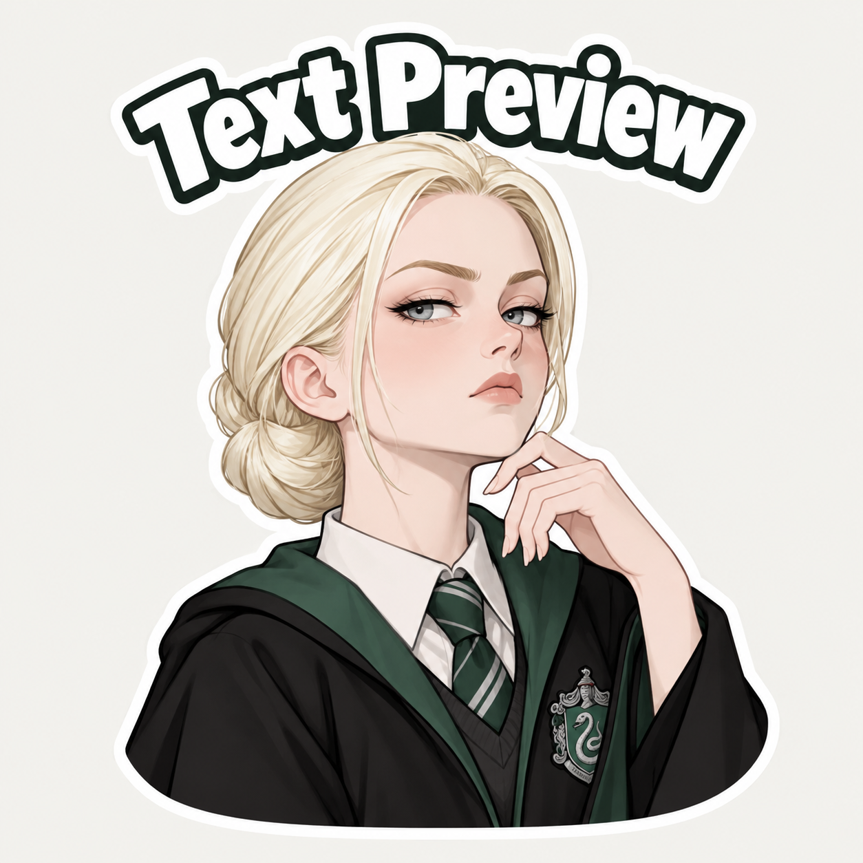 Malfoid Chat Reaction Sticker Pack 캐릭터 이미지