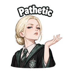 Malfoid Chat Reaction Sticker Pack sticker 2