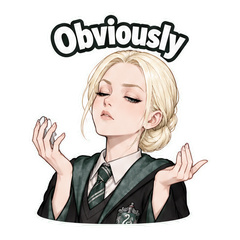Malfoid Chat Reaction Sticker Pack sticker 4