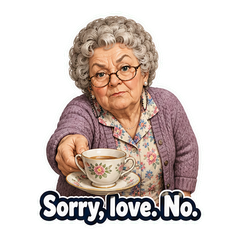 Not Me Nan Sticker Pack sticker 4