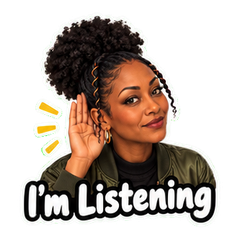 Imani Between Rehearsals sticker 2