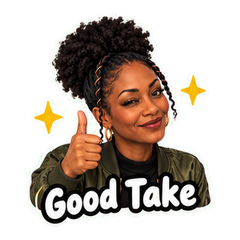 Imani Between Rehearsals sticker 4