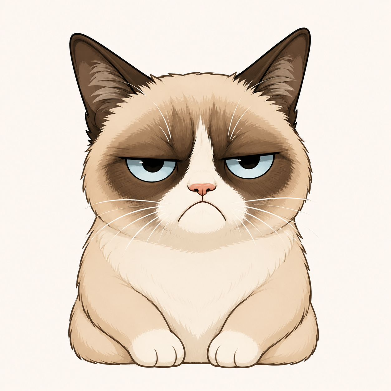 Grumpy Cat Reaction Pack character image