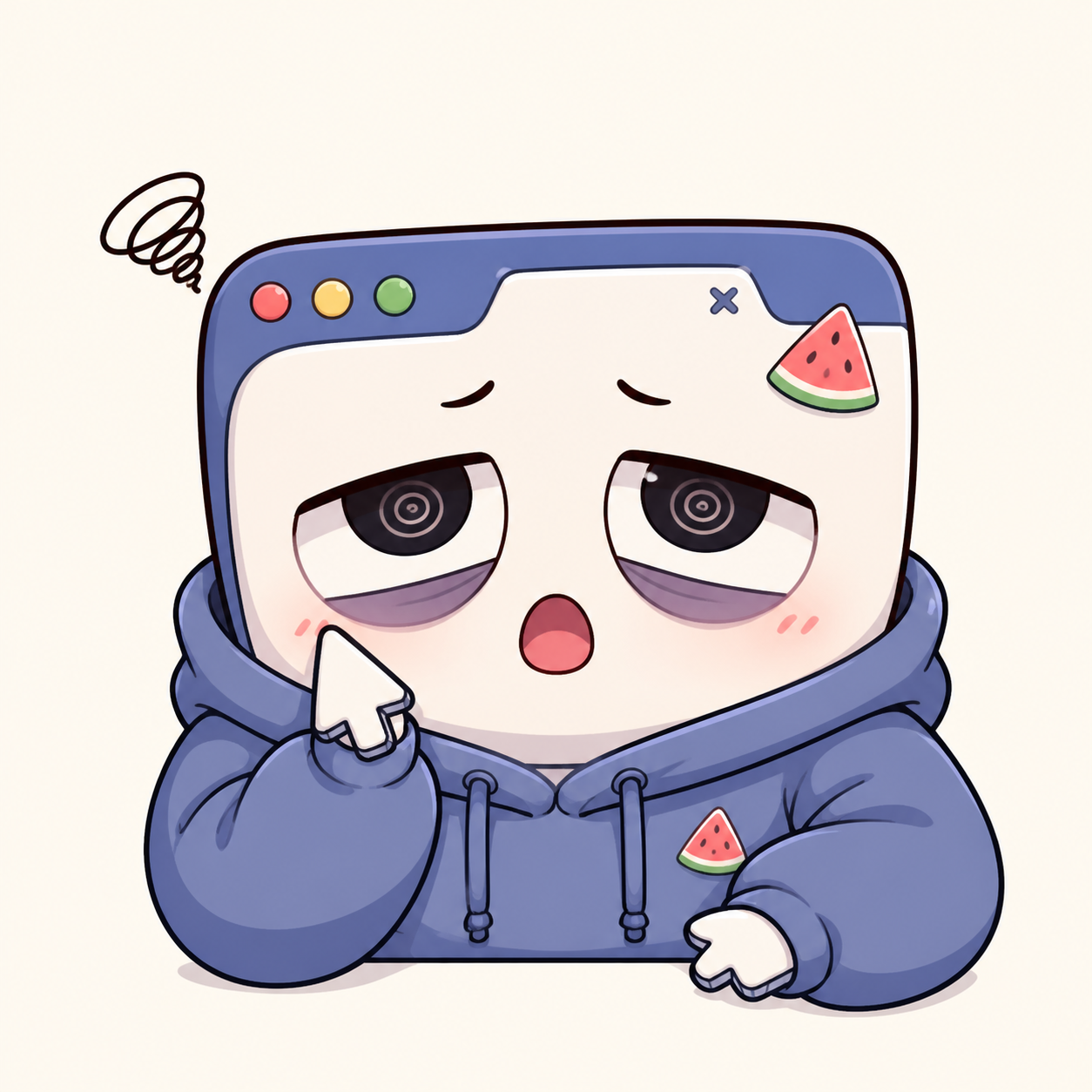 Enough Internet Sticker Pack character image
