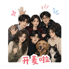 深夜电台默契 貼圖 1