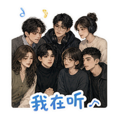 深夜电台默契 貼圖 2