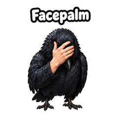 Birds with Human Hands Memes sticker 3