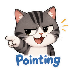 Laughing Cat Got You sticker 3