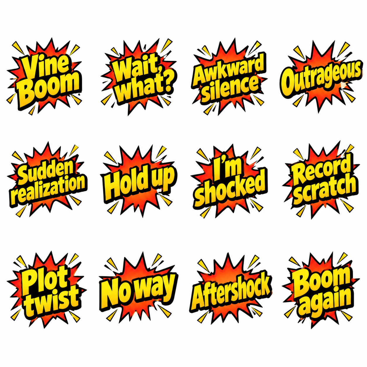 Imagen del personaje de Vine Boom Reaction Stickers