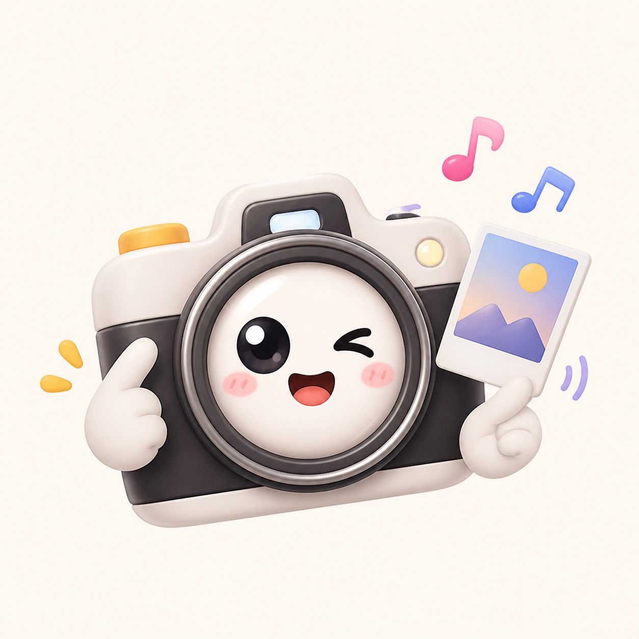 One Photo Sound Pick 캐릭터 이미지