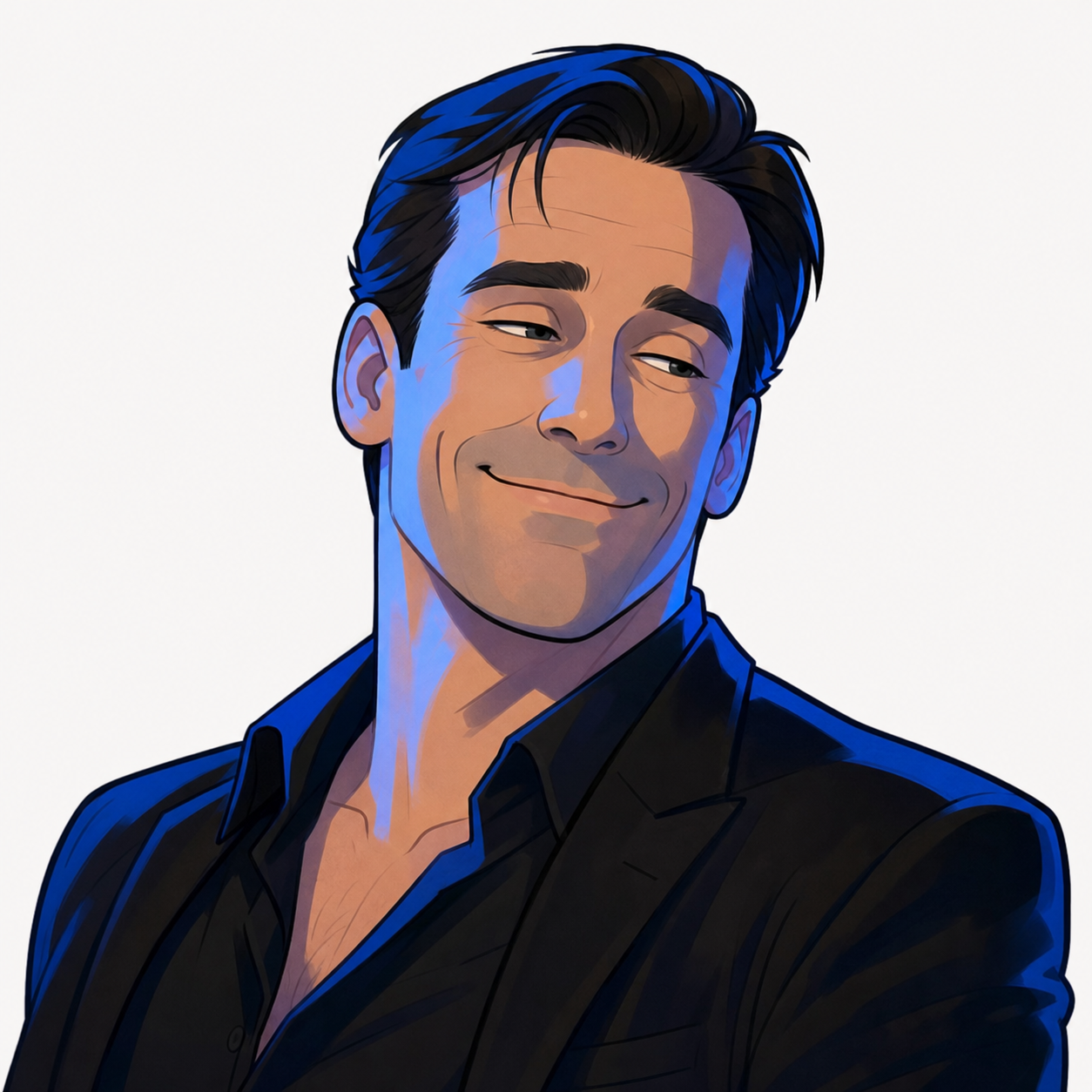 Imagen del personaje de Jon Hamm Dance Club Meme