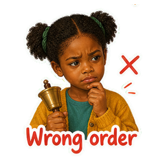 Leah Sets the Handbells sticker 4