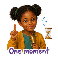 Leah Sets the Handbells sticker 3