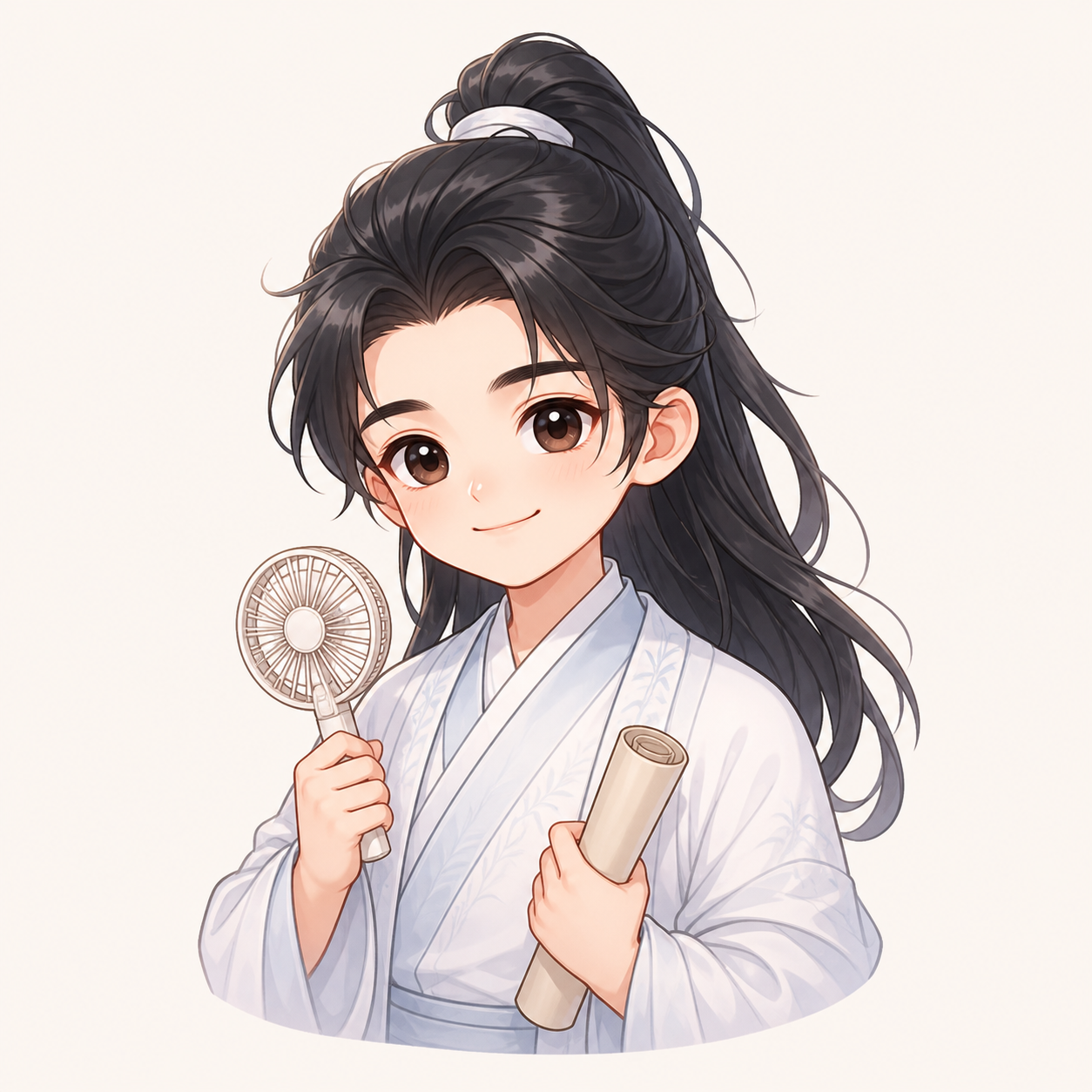 肖战片场安抚角色图