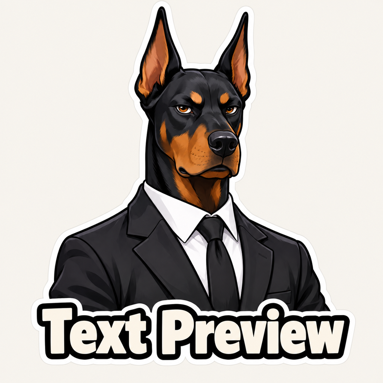 Imagen del personaje de You Need To Leave Stern Doberman