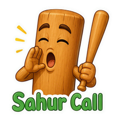 Tung Tung Sahur Cartoon Sticker Pack #2
