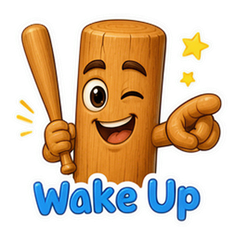 Tung Tung Sahur Cartoon Sticker Pack #3
