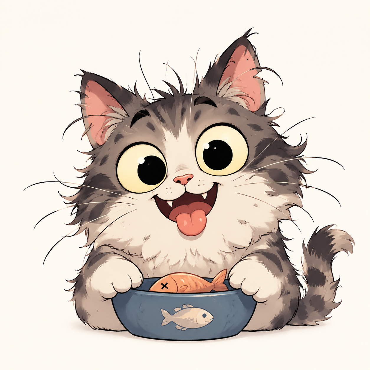 Chaotic Cute Cat Reactions 角色圖