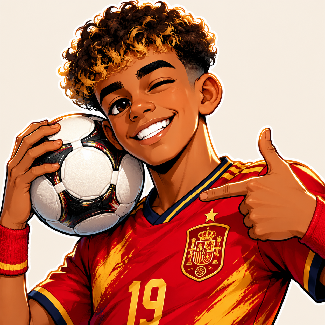 Lamine Yamal Goal角色图