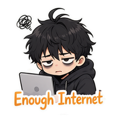Enough Internet Sticker Pack sticker 1