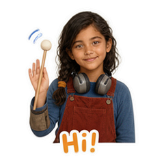Mina's Backstage Beat sticker 1