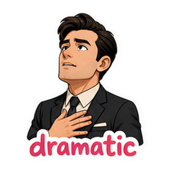 Jon Hamm Cartoon Sticker Pack #3