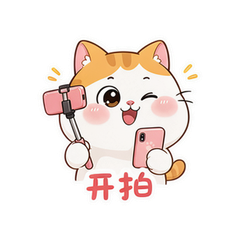 大脸自拍猫 #1