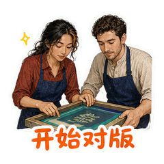 网版工坊搭档 sticker 1