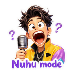 Nuhu Loop Singer sticker 1