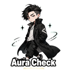 Aura Farming Pack sticker 1