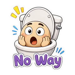 Skibidi Toilet Cartoon Sticker Pack #3