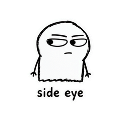 Side Eye Scribbles #3