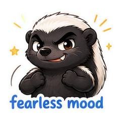 Honey Badger Cartoon Pack #4