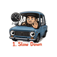 Slow Down Comrade #1
