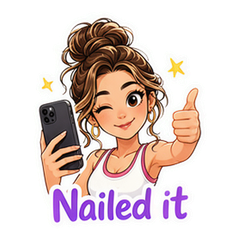 Clara Batten Dance Cartoon Sticker Pack #2