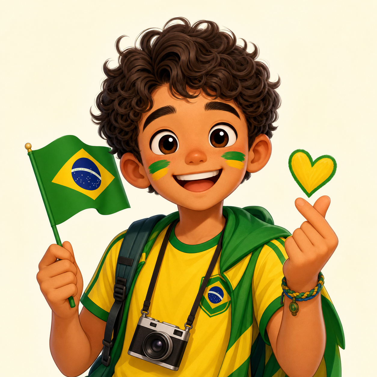 Imagen del personaje de Come to Brazil Sticker Pack