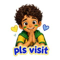 Come to Brazil Sticker Pack #2