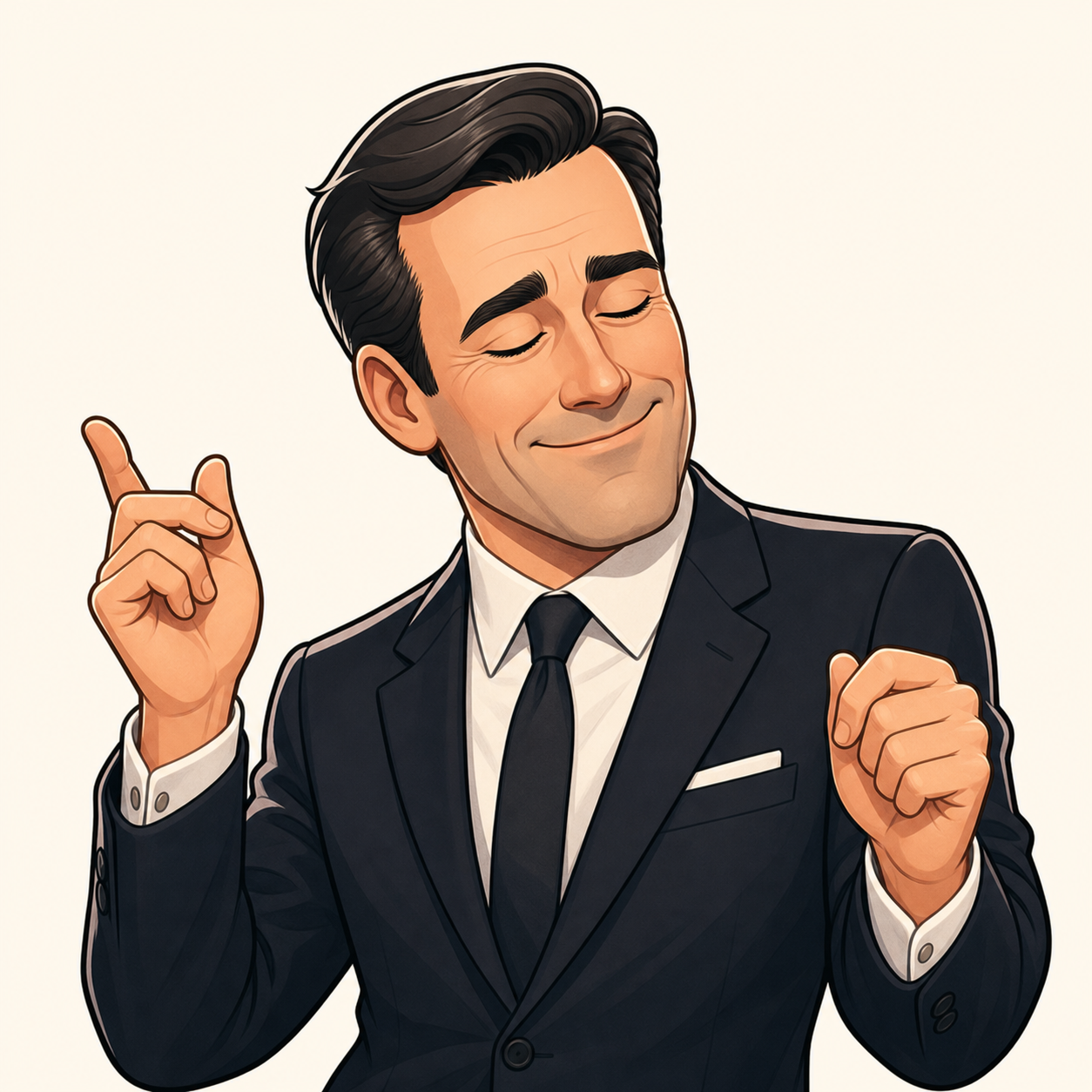 Jon Hamm Dancing Meme 캐릭터 이미지