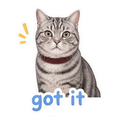 Silver Tabby Days sticker 4