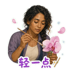 温室兰花搭档 sticker 3