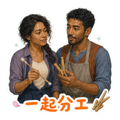 温室兰花搭档 sticker 2