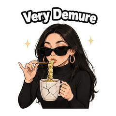 Kinda Chic Meme Stickers sticker 3
